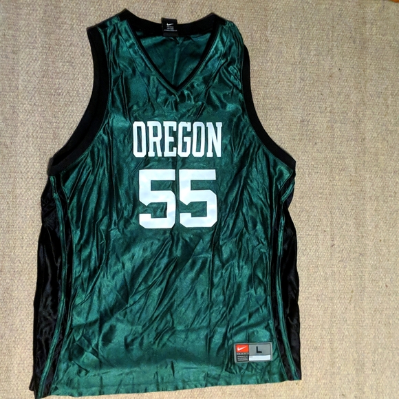 Vintage Nike Oregon Ducks basketball jersey all sewn - Picture 1 of 5